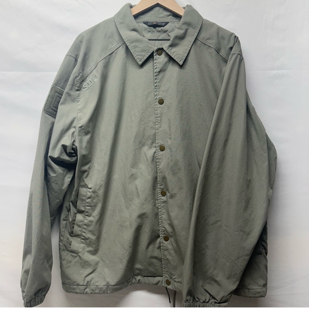 5.11 Tactical Men's Coach Jacket Lightweight Windbreaker
- XL
